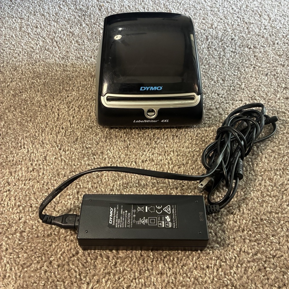 DYMO LabelWriter 4XL Shipping Thermal Label Printer Working w/ Cables 1738542